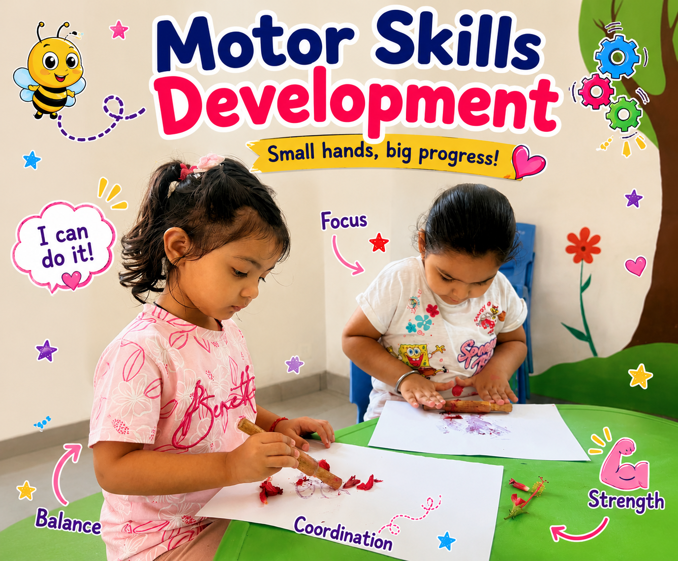 How INAAYA Supports Motor Skill Development?